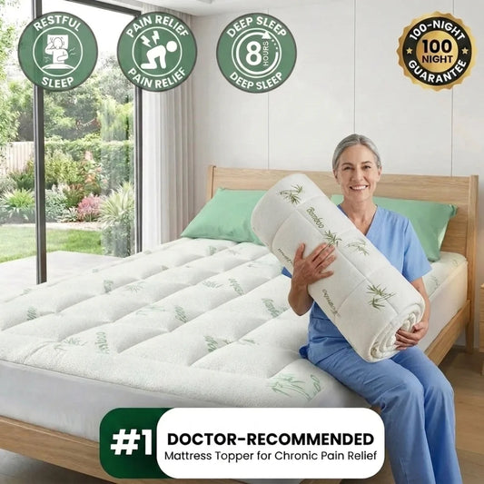 TrueSleep Bamboo Mattress Topper
